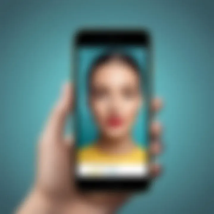 Exploring Snapchat's filter options menu