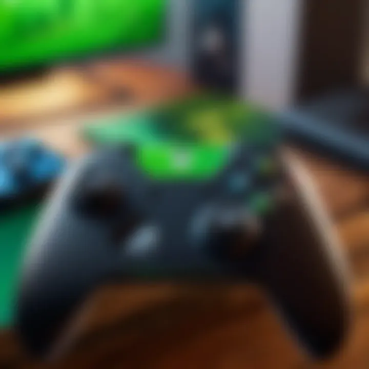 Fortnite Logo on Xbox