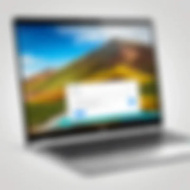 Illustration of HP Chromebook login screen