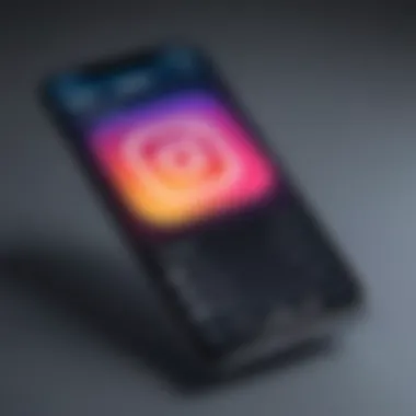 A user navigating Instagram settings for story saving options