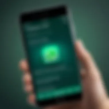 Language Options in WhatsApp WhatsApp interface showing language options