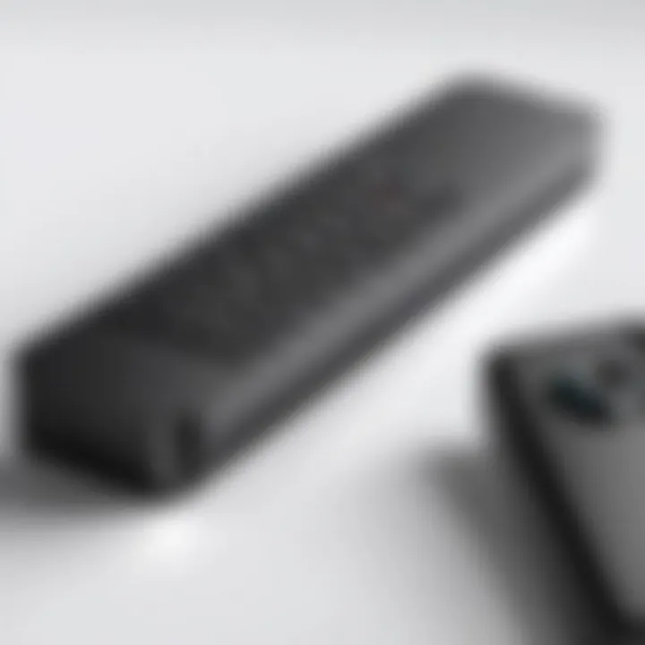 Wireless keyboard connected to Fire Stick