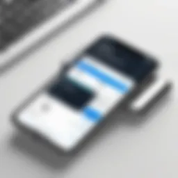 Visual representation of expense tracking features