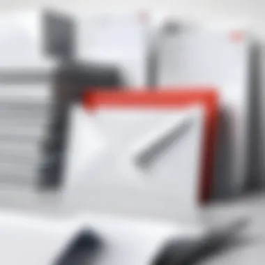 Organized Gmail Inbox Visual representation of an organized Gmail inbox with filters applied