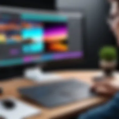 Color Grading Adjustments Color grading adjustments in a video editor