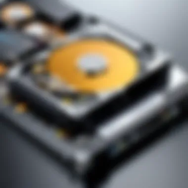 User-Friendly Interface for Managing Portable Hard Drives User-friendly interface of a portable hard drive management software