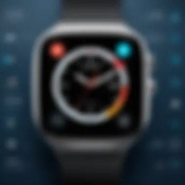 Smartwatch Productivity: Tools for Enhanced Efficiency Smartwatch with productivity tools interface