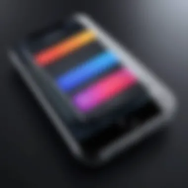 iPhone Storage Management Strategies Graphical representation of iPhone storage management