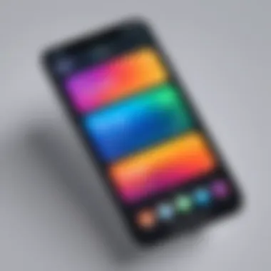 Customizing Home Screen Widgets A tutorial screenshot of customizing iPhone home screen widgets for enhanced productivity.