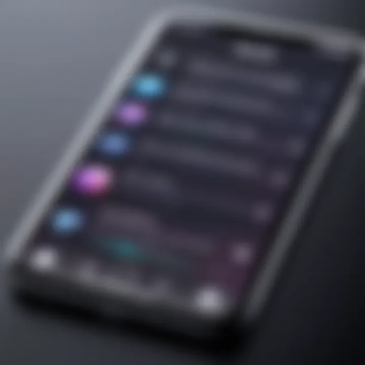 An illustration demonstrating Siri's personalized features on an iPhone.