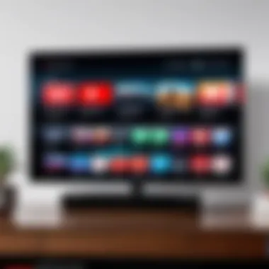 Navigating YouTube on Apple TV from iPhone Apple TV Interface