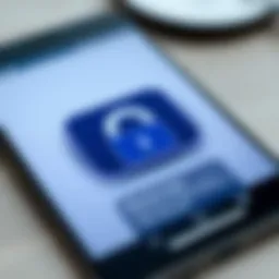 Secure messaging interface on an Android device