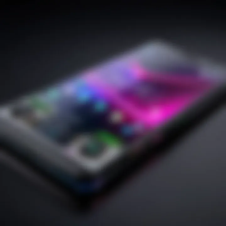 Close-up of T-Mobile Razer Phone specifications