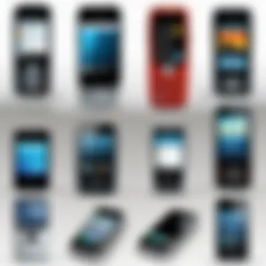 The Evolution of Mobile Technology in 2000 A conceptual illustration of early mobile technology