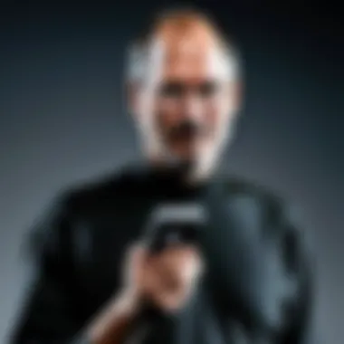 Visionary Leadership: Steve Jobs' Influence Steve Jobs presenting an innovative device