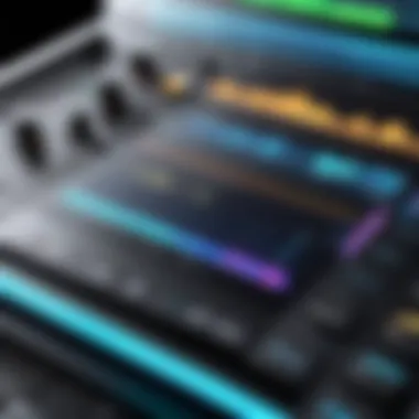 Audio Editing Software Interface Software interface for audio editing and ringtone creation