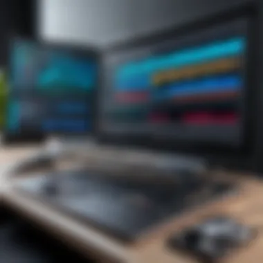 Exploring Audio Editing Software An assortment of audio editing software interfaces