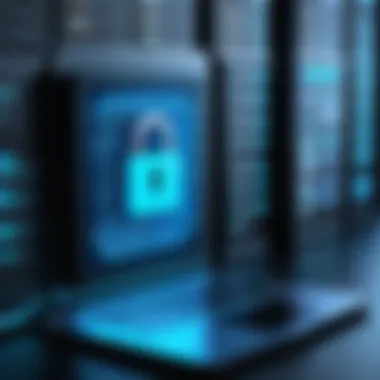 Data Privacy in File Management Conceptual image representing data privacy and file management