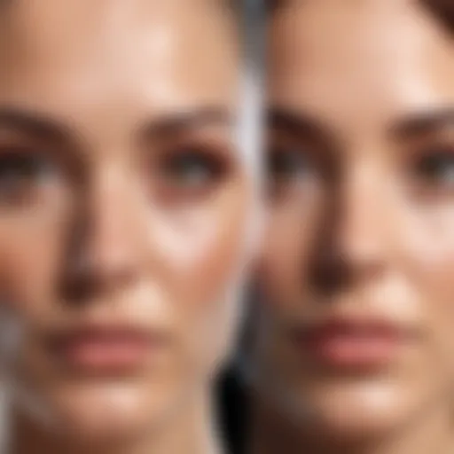 A visual representation of face change technology showcasing various facial alterations.