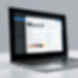 Illustration showing the interface of a screencapture extension in use.