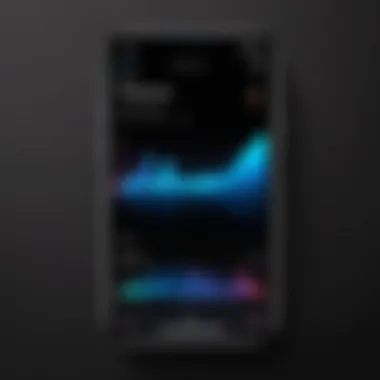 Equalizer Settings on iPhone Equalizer settings displayed on iPhone screen
