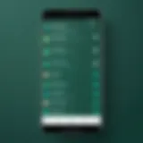 Overview of WhatsApp Menu Layout