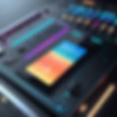Ringtone Creation with Audio Editing Software Audio editing software interface showcasing ringtone creation