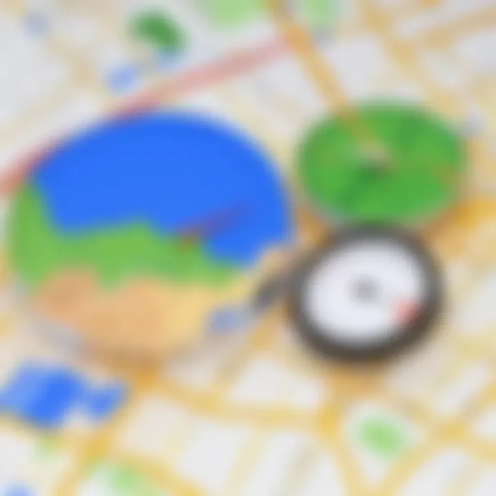 Comparison of area measurement tools, highlighting Google Maps