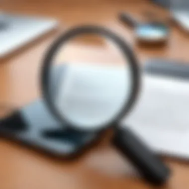Practical Applications of Magnifier in Everyday Situations Illustration of various uses of Magnifier in daily life