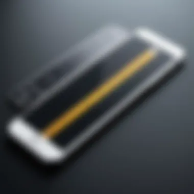 Comparison of Measurement Tools Comparative layout of iPhone ruler measurements versus traditional ruler